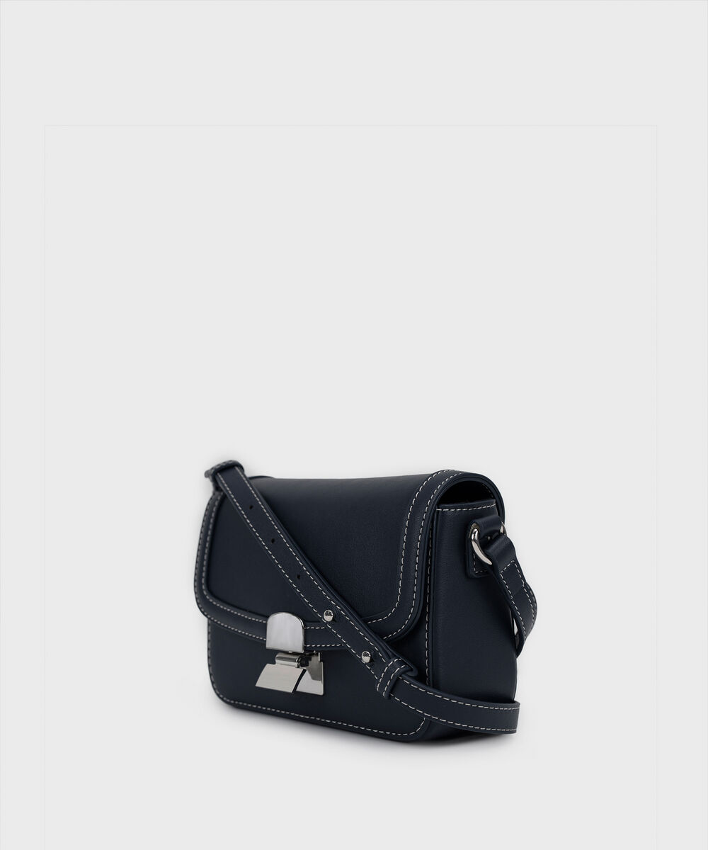 Blue Crossbody Bag — Sapphire view 3