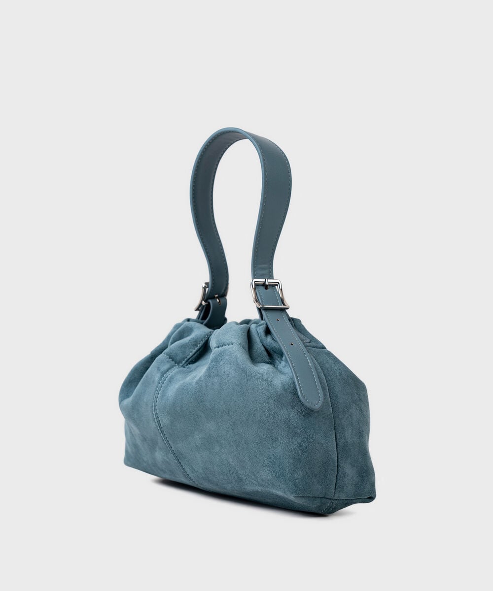 BLUE SHOULDER BAG — Sapphire view 3