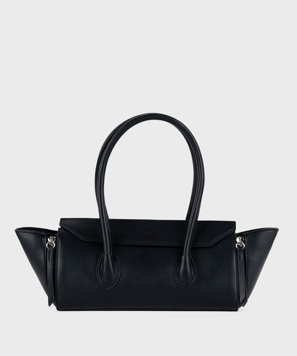 Black Crossbody Bag — Sapphire view 3