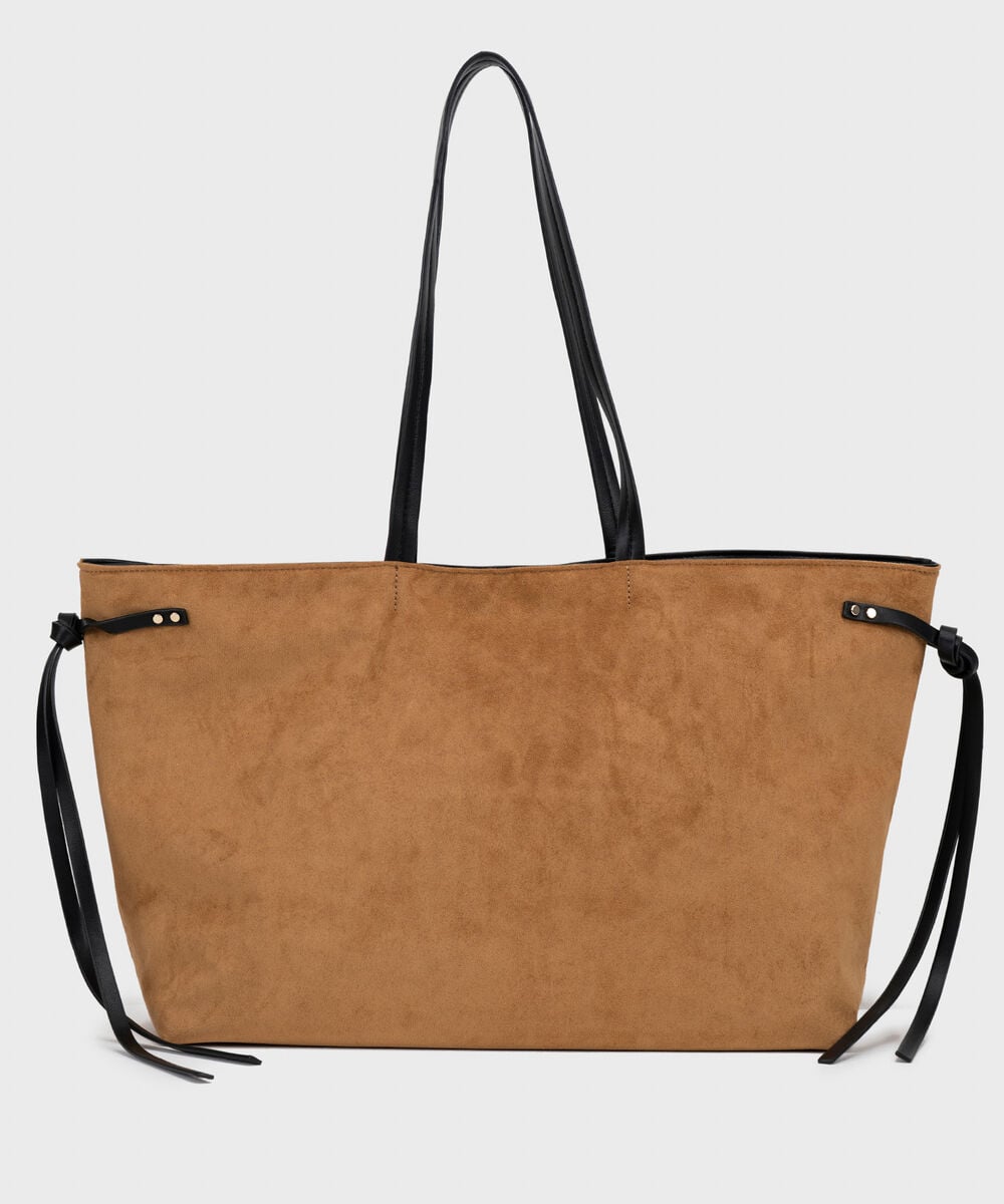 Camel Tote Bag — Sapphire