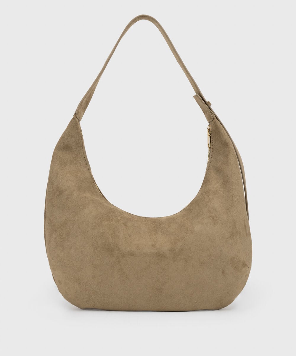 Beige Shoulder Bag — Sapphire view 3