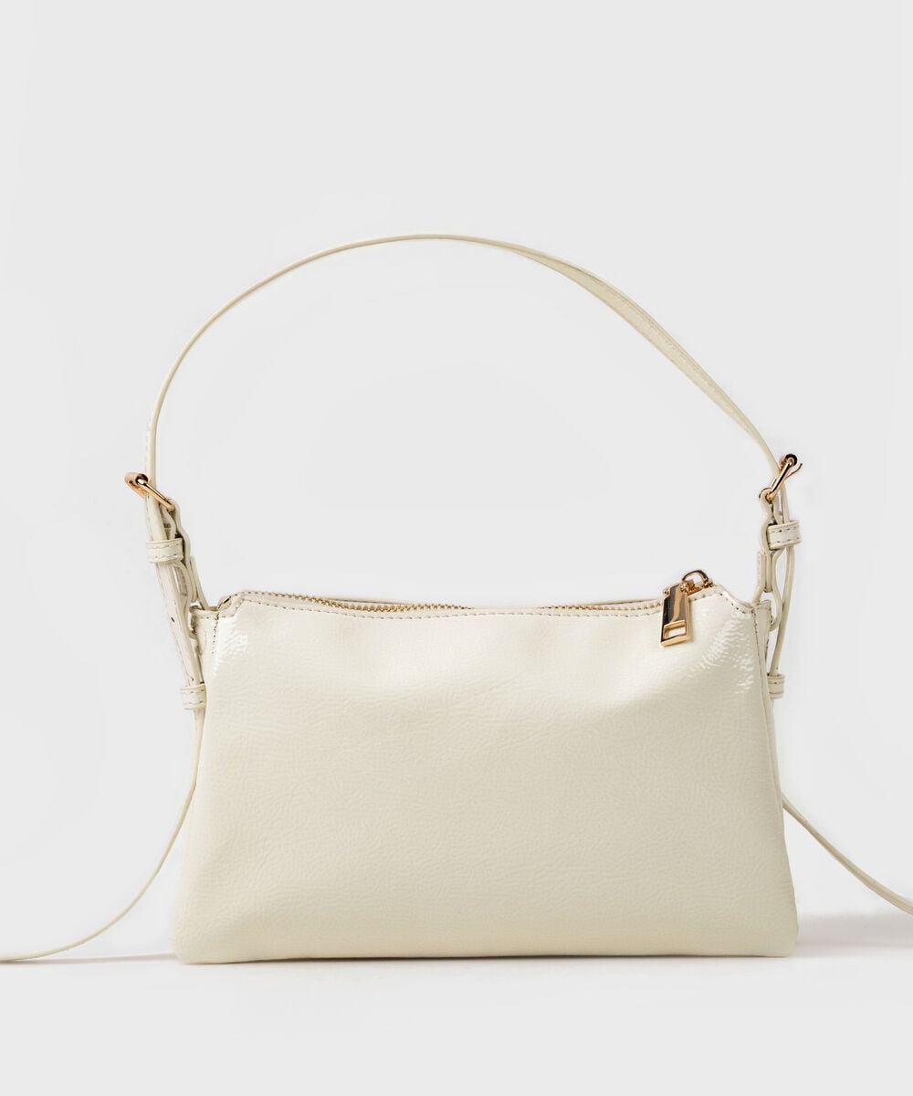 Off White Shoulder Bag — Sapphire view 3