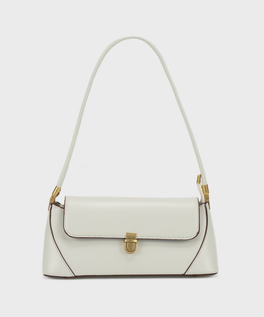 Off White Shoulder Bag — Sapphire