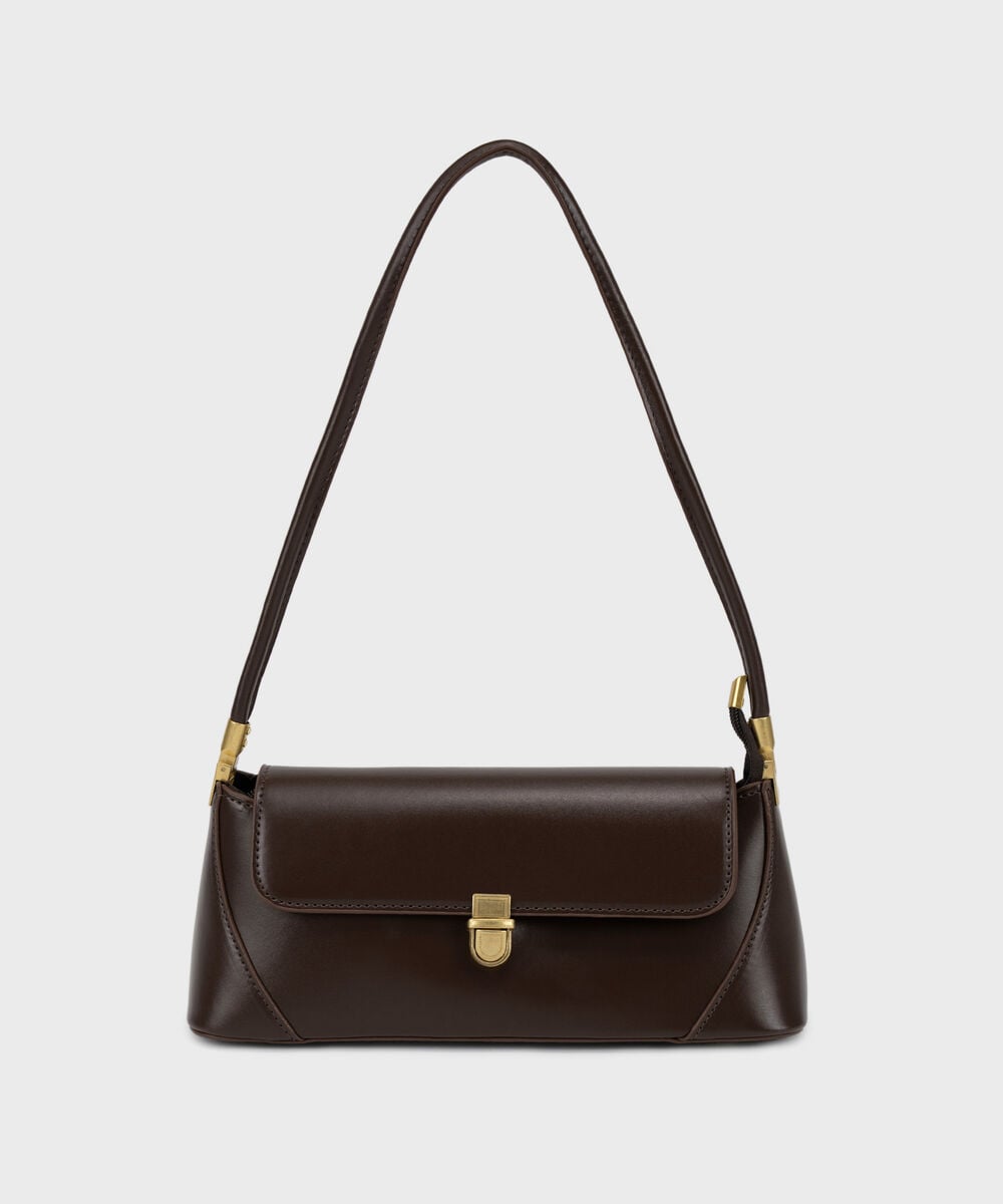 Brown Shoulder Bag — Sapphire