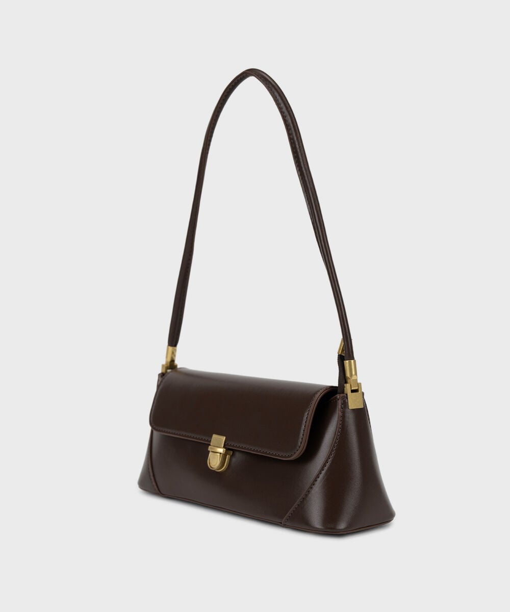 Brown Shoulder Bag — Sapphire view 3