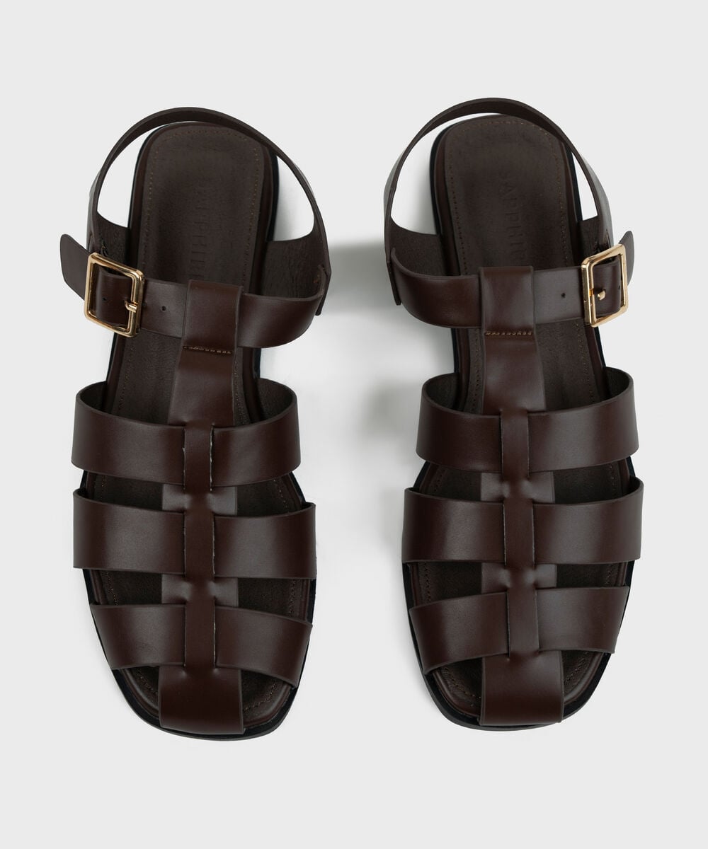 FISHERMAN SANDALS — Sapphire