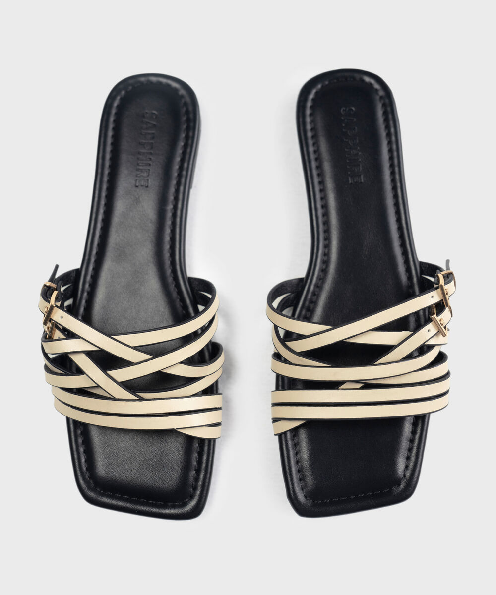 OFF WHITE FLATS — Sapphire view 3