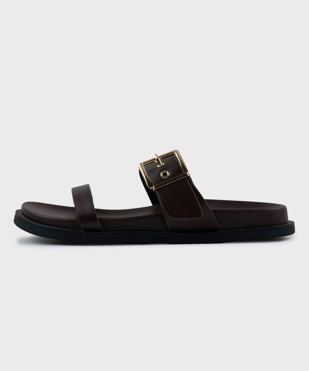 Animal Print Sandals — Sapphire