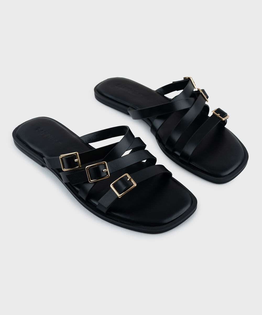 Black Sandals — Sapphire view 3