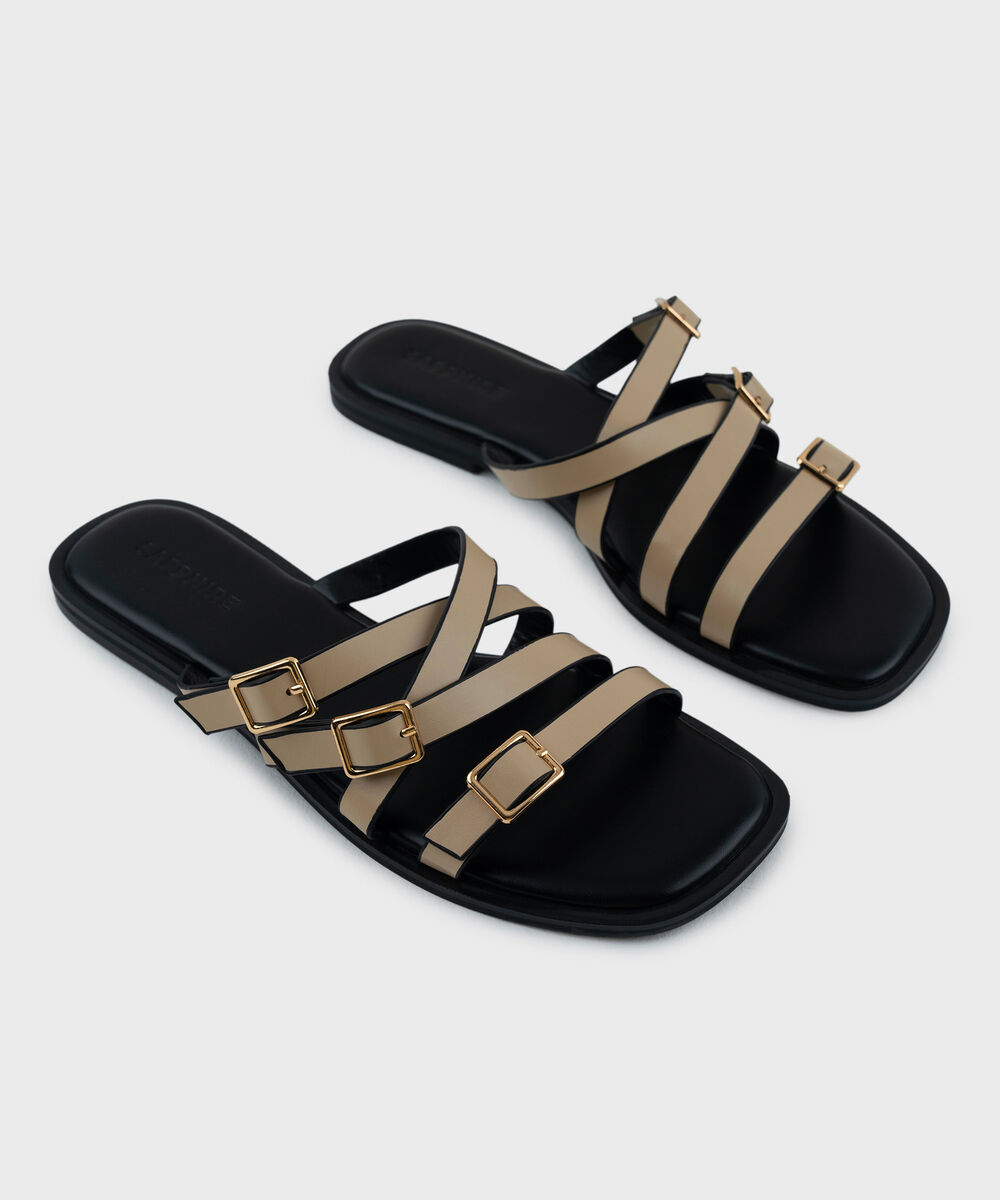 Beige Sandals — Sapphire view 3