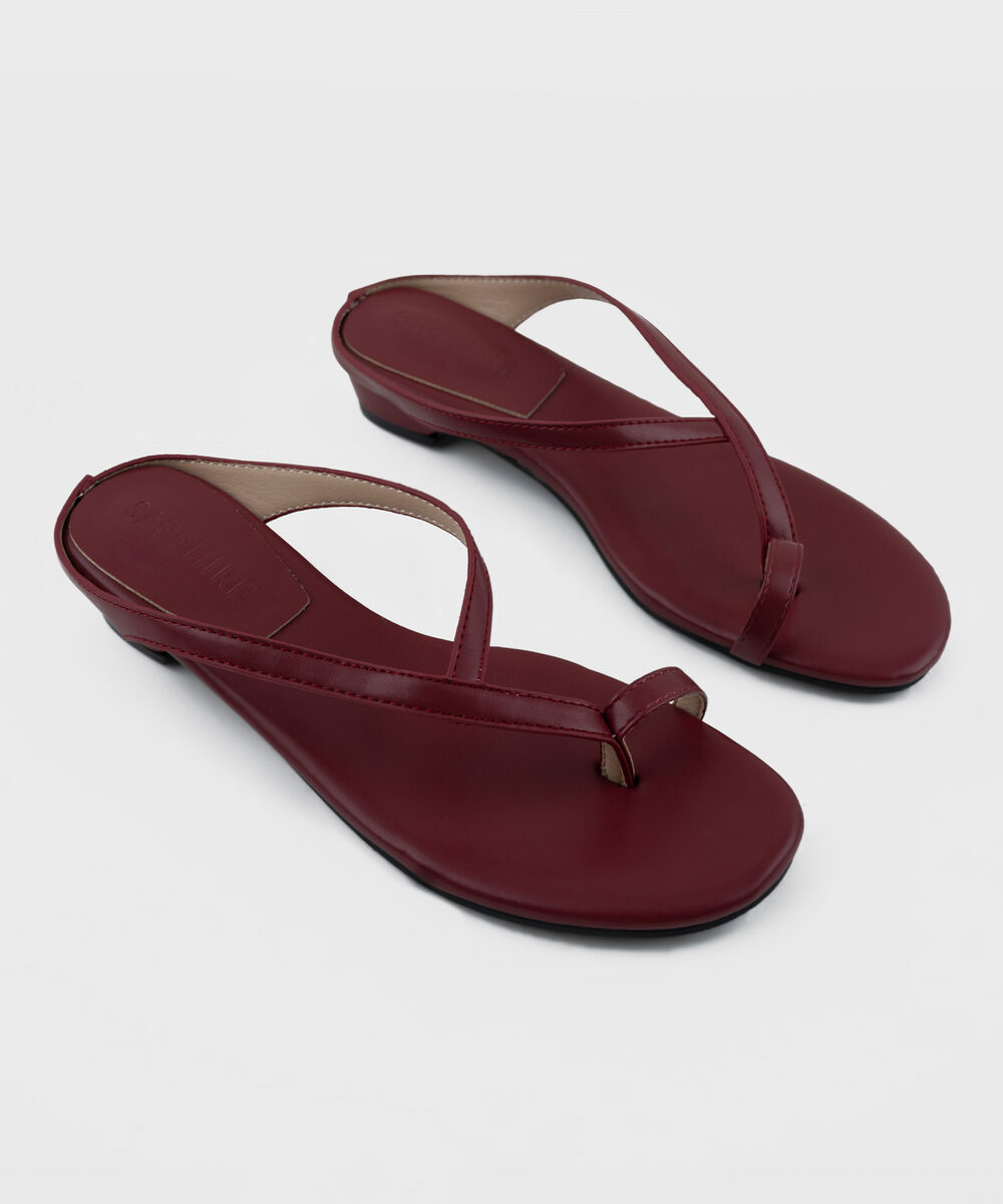 Brown Kitten Heels — Sapphire view 3