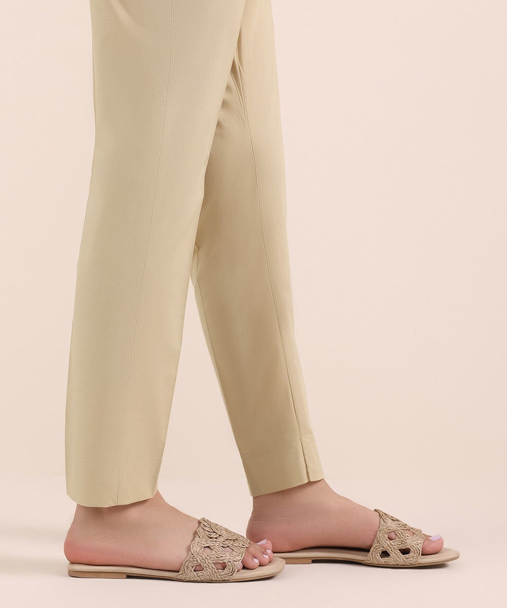 Cambric Cigarette Pants — Sapphire view 3