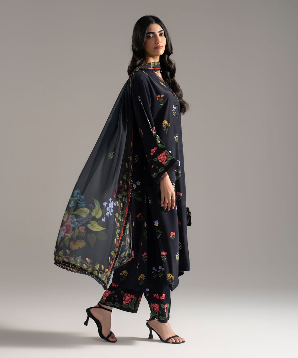 3 Piece - Printed Grip Suit โ Sapphire view 3