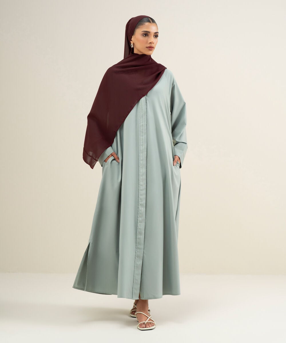Raglan Abaya — Sapphire