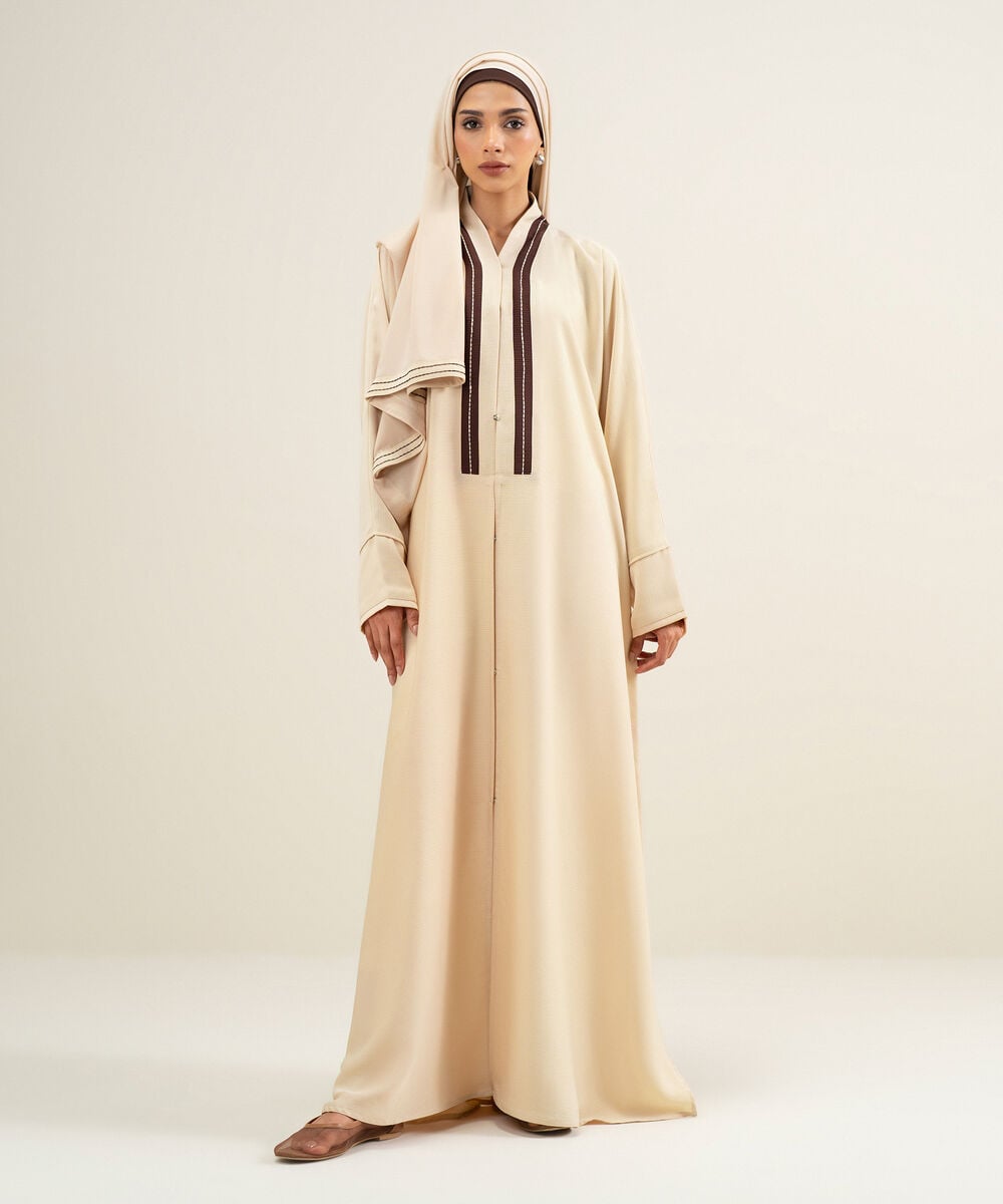 Kimono Abaya Set — Sapphire