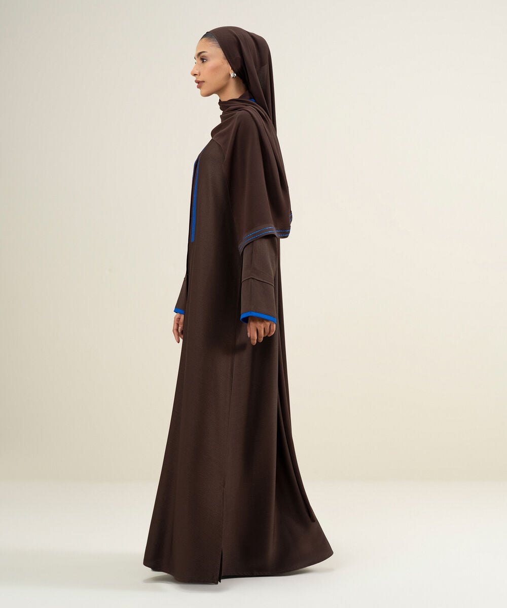 Kimono Abaya Set โ Sapphire view 3