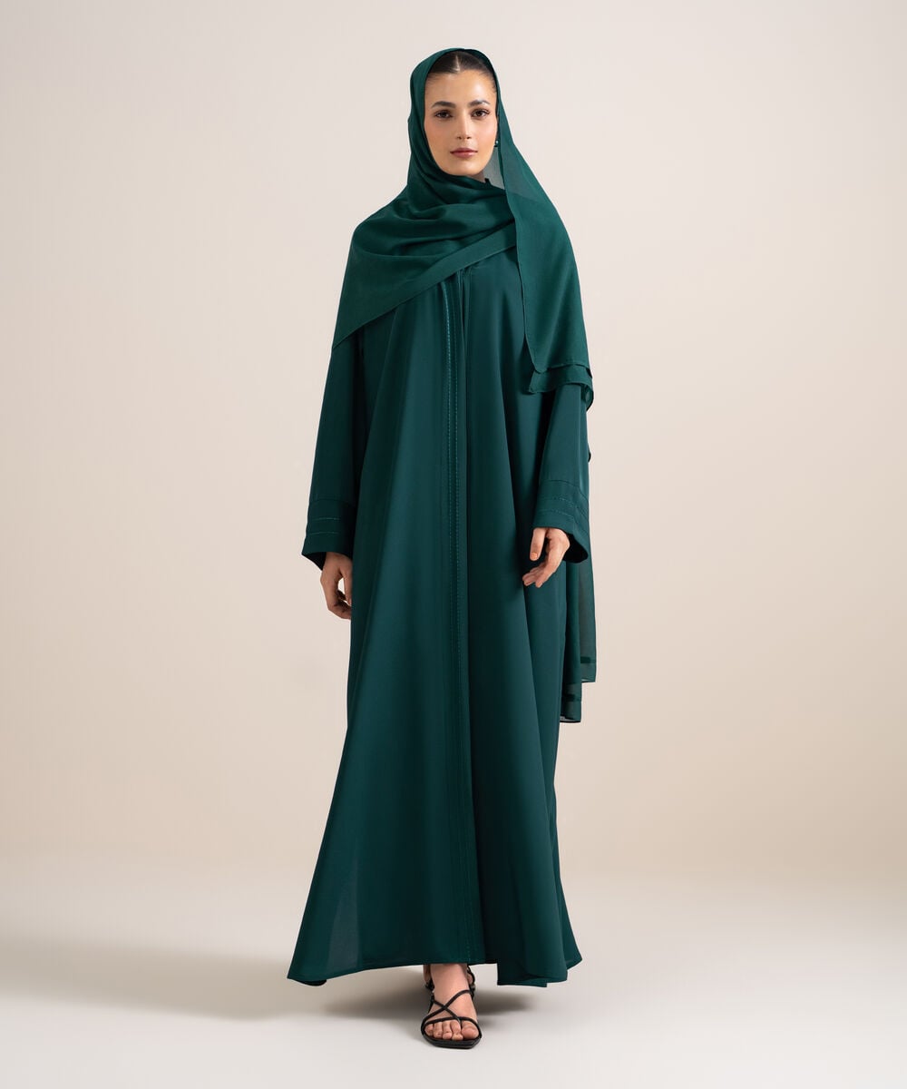 Raglan Abaya — Sapphire