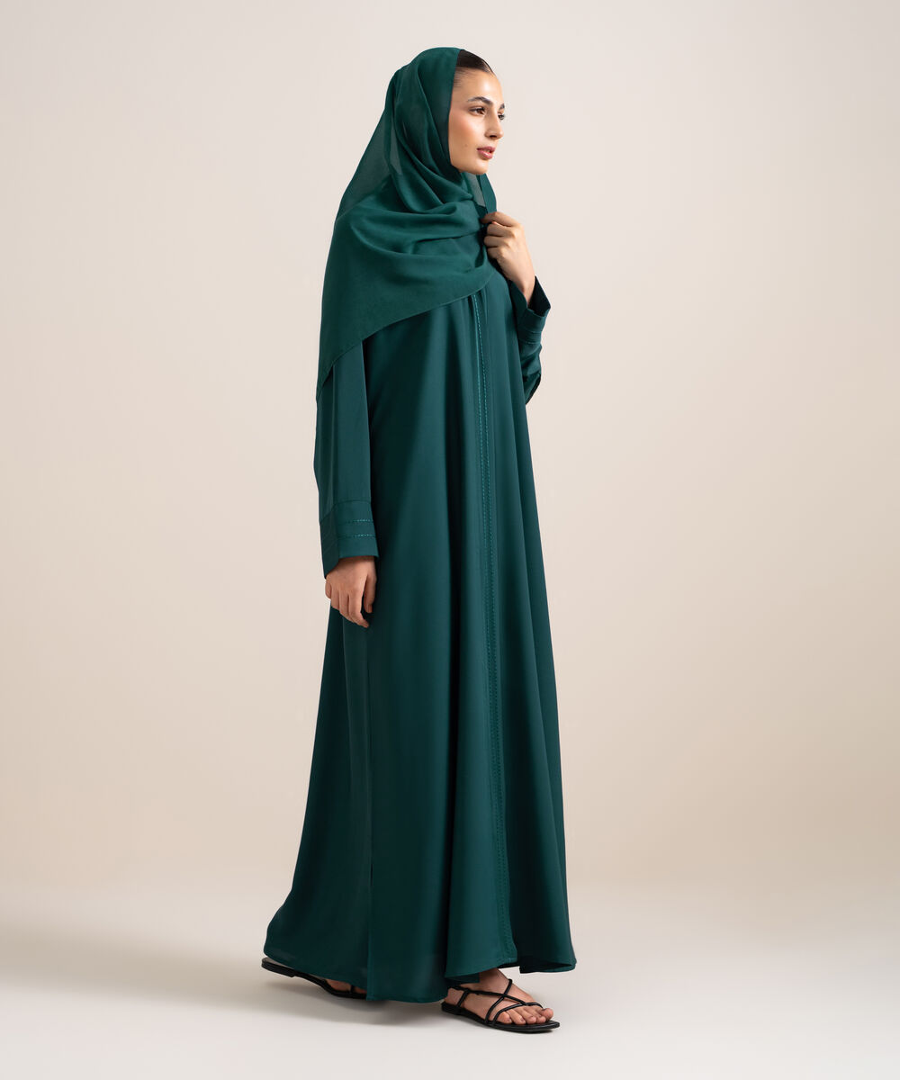 Raglan Abaya — Sapphire view 3