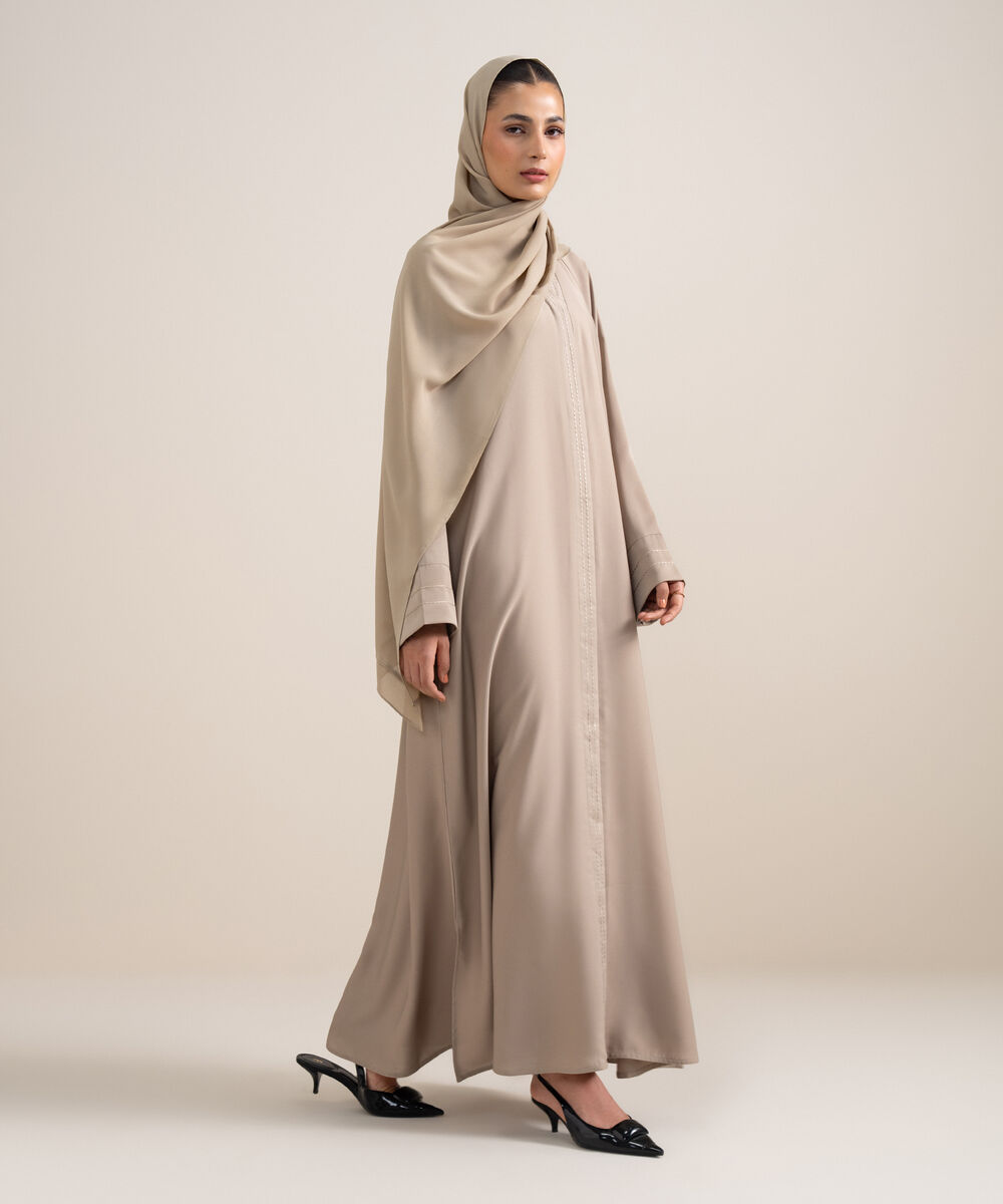 Raglan Abaya โ Sapphire view 3