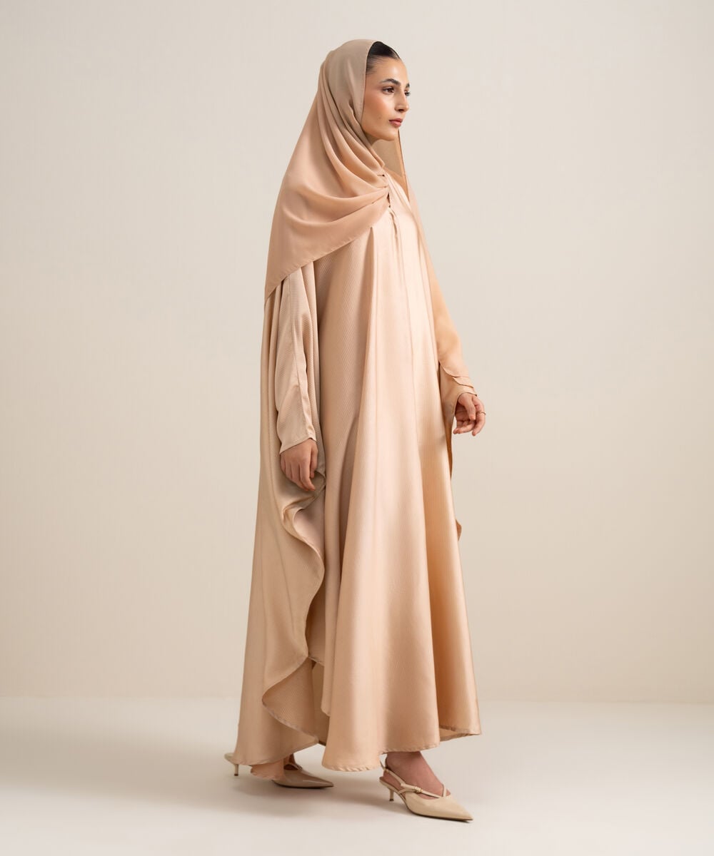 Kaftan Abaya Set — Sapphire view 3