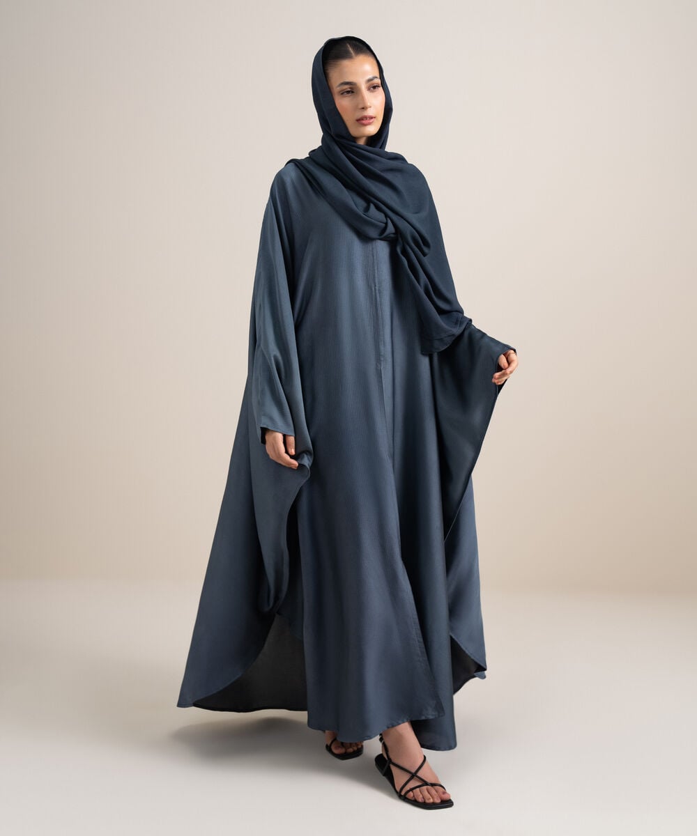 Kaftan Abaya Set — Sapphire