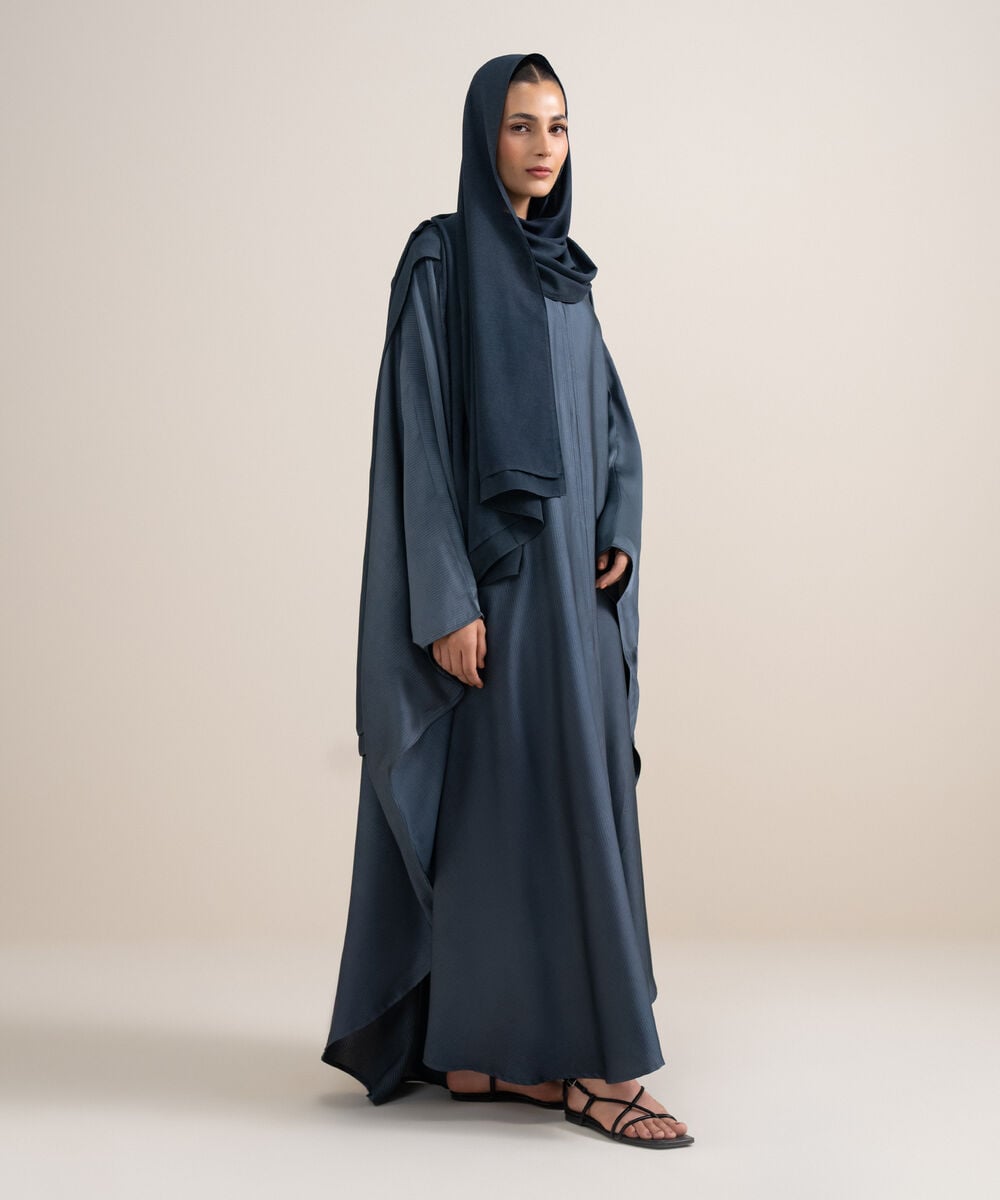 Kaftan Abaya Set — Sapphire view 3