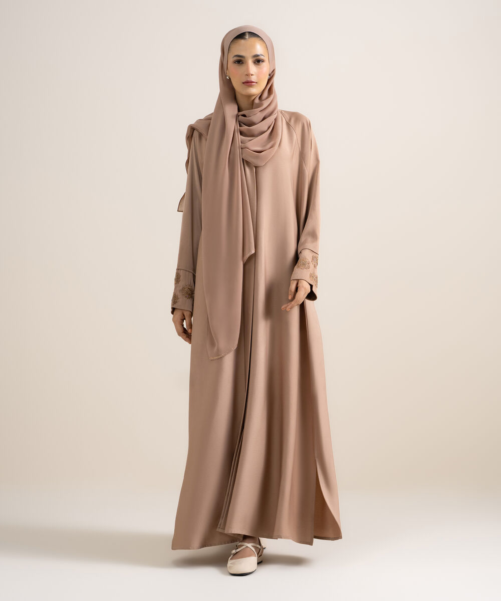 Embellished Abaya Set โ Sapphire view 3