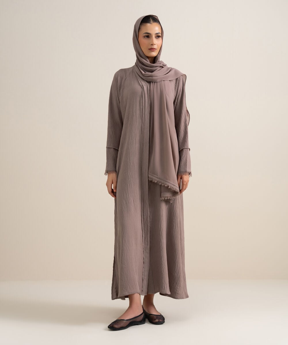 Raglan Abaya Set — Sapphire
