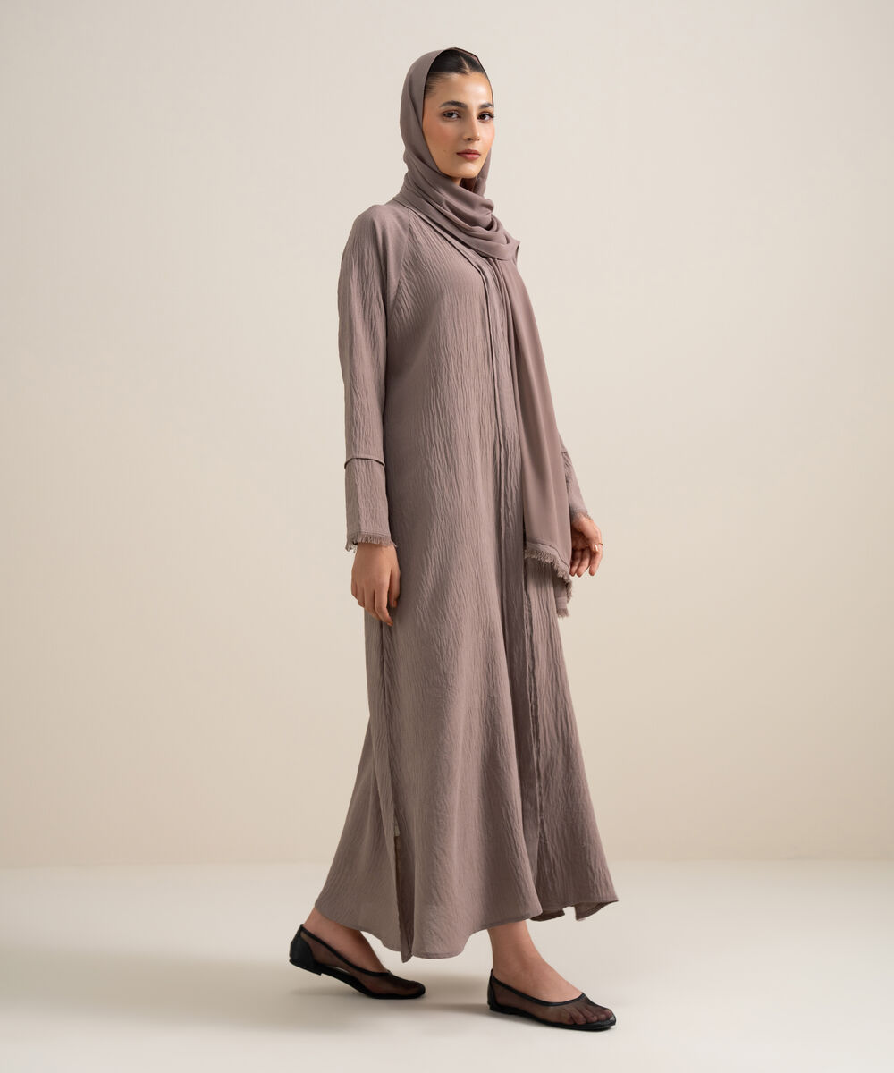 Raglan Abaya Set โ Sapphire view 3