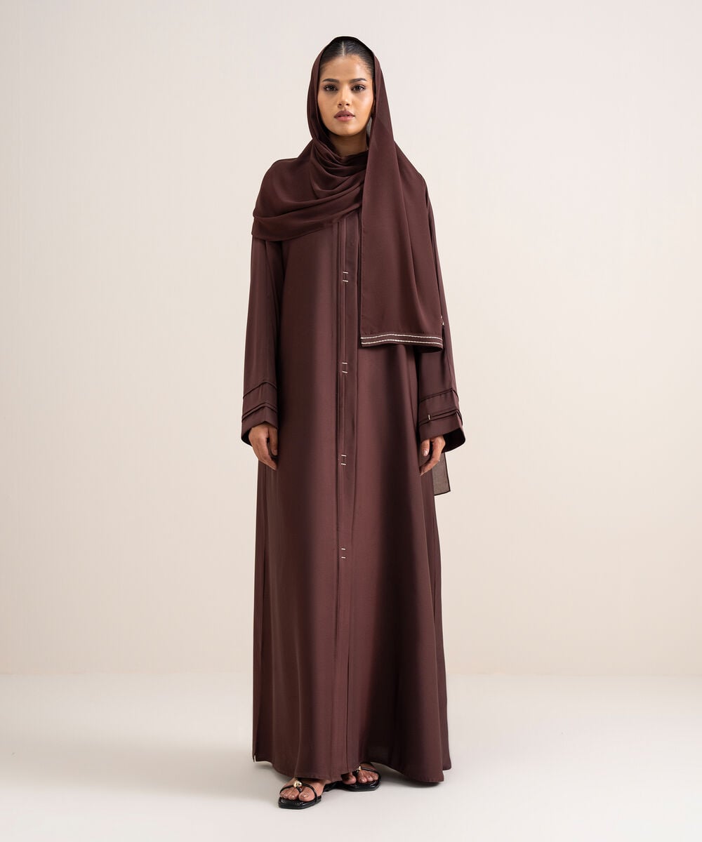 Kimono Abaya Set — Sapphire