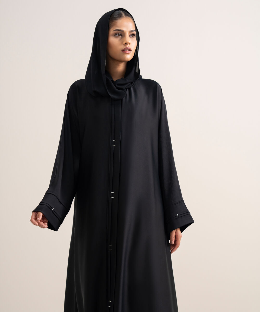 Kimono Abaya Set — Sapphire view 3