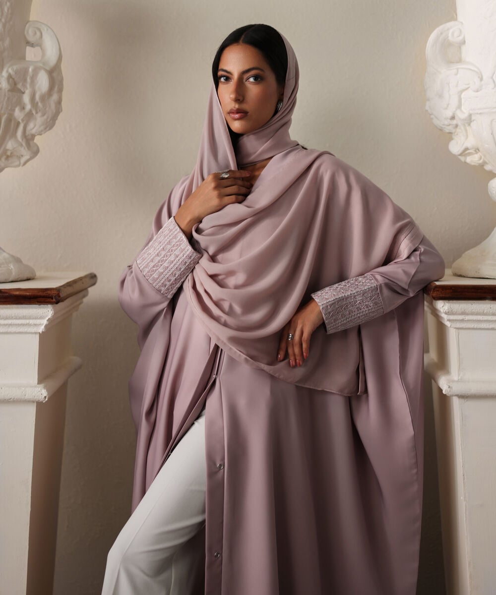 Kaftan Abaya Set โ Sapphire view 3