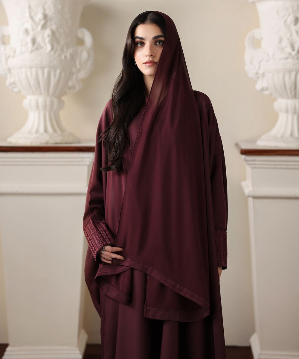 Kaftan Abaya Set — Sapphire view 3