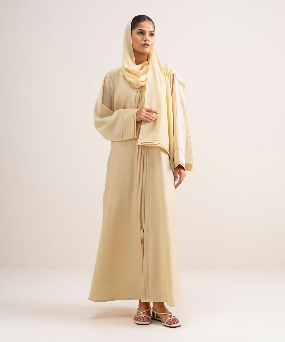 Kimono Abaya Set — Sapphire
