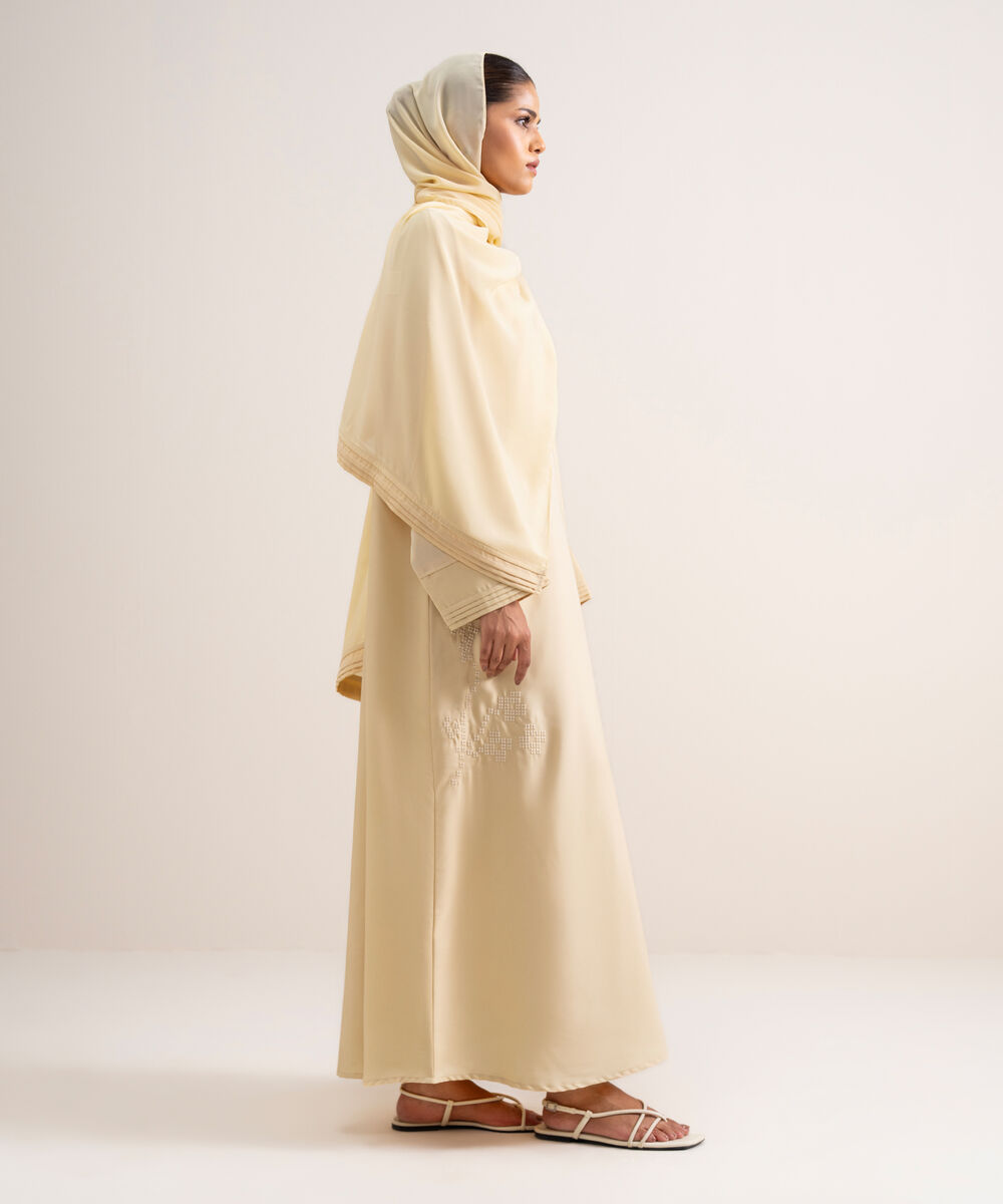Kimono Abaya Set — Sapphire view 3