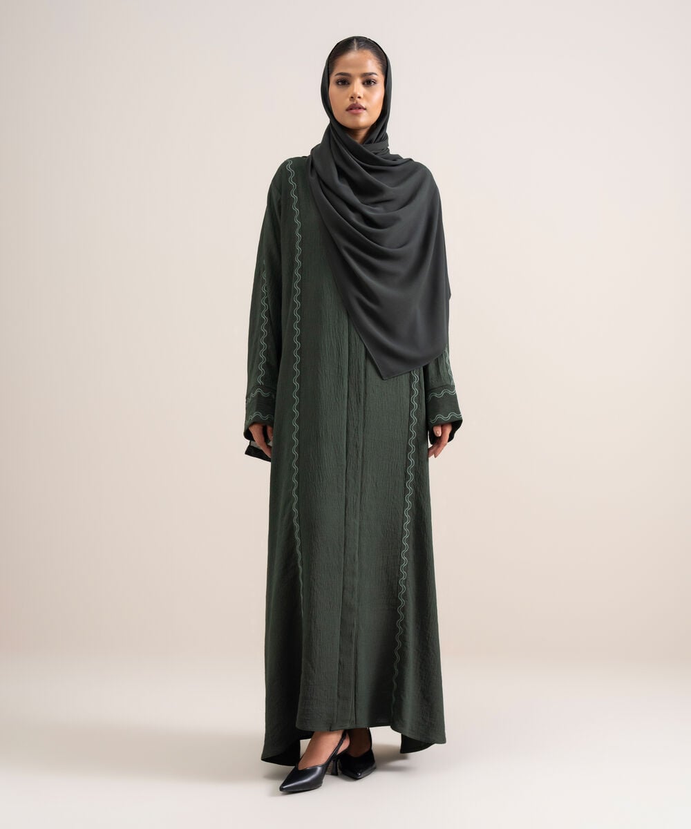 Regular Abaya Set — Sapphire