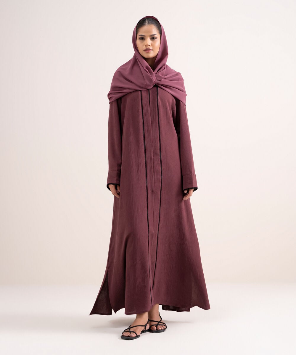 Raglan Abaya Set — Sapphire
