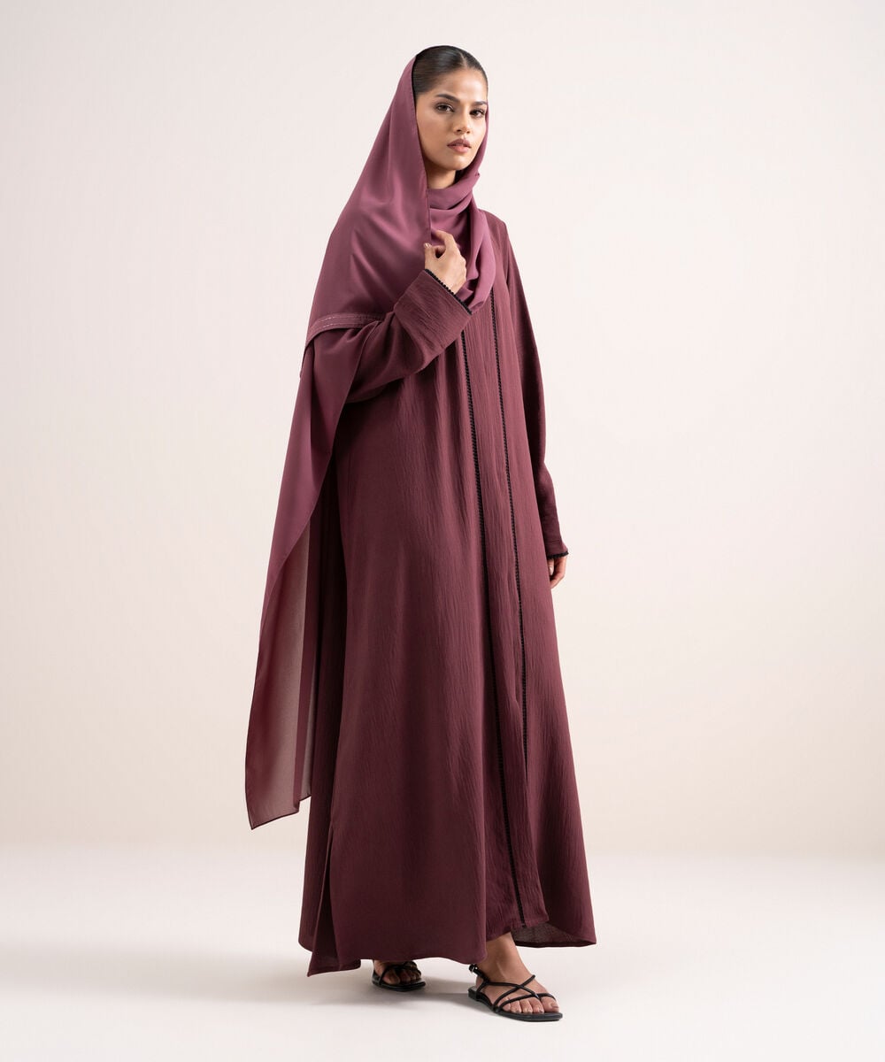 Raglan Abaya Set โ Sapphire view 3