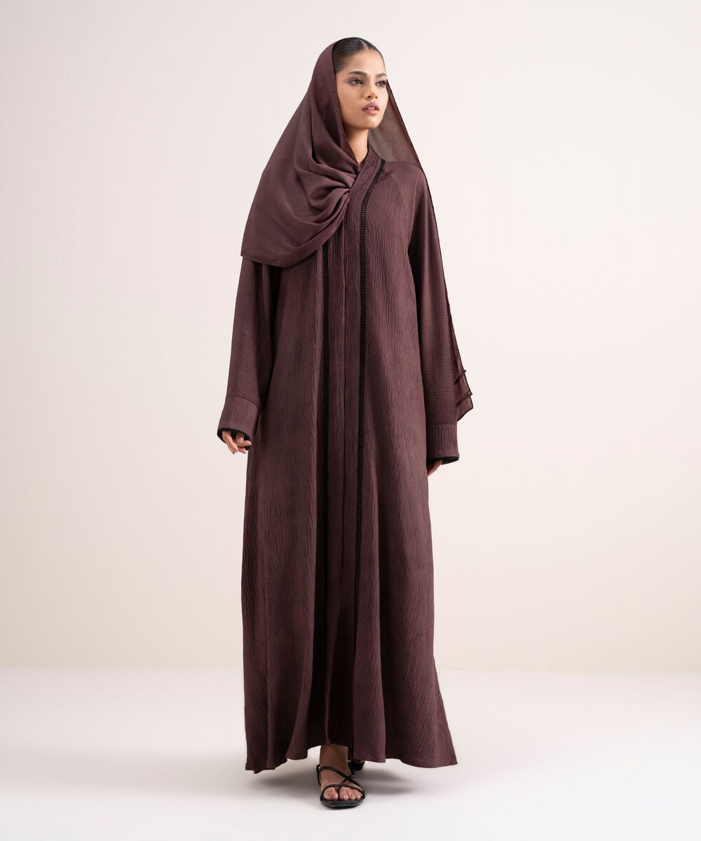 Raglan Abaya Set — Sapphire