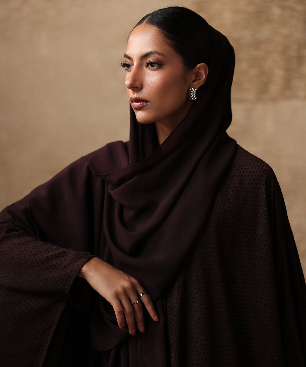 Kaftan Abaya Set — Sapphire view 3