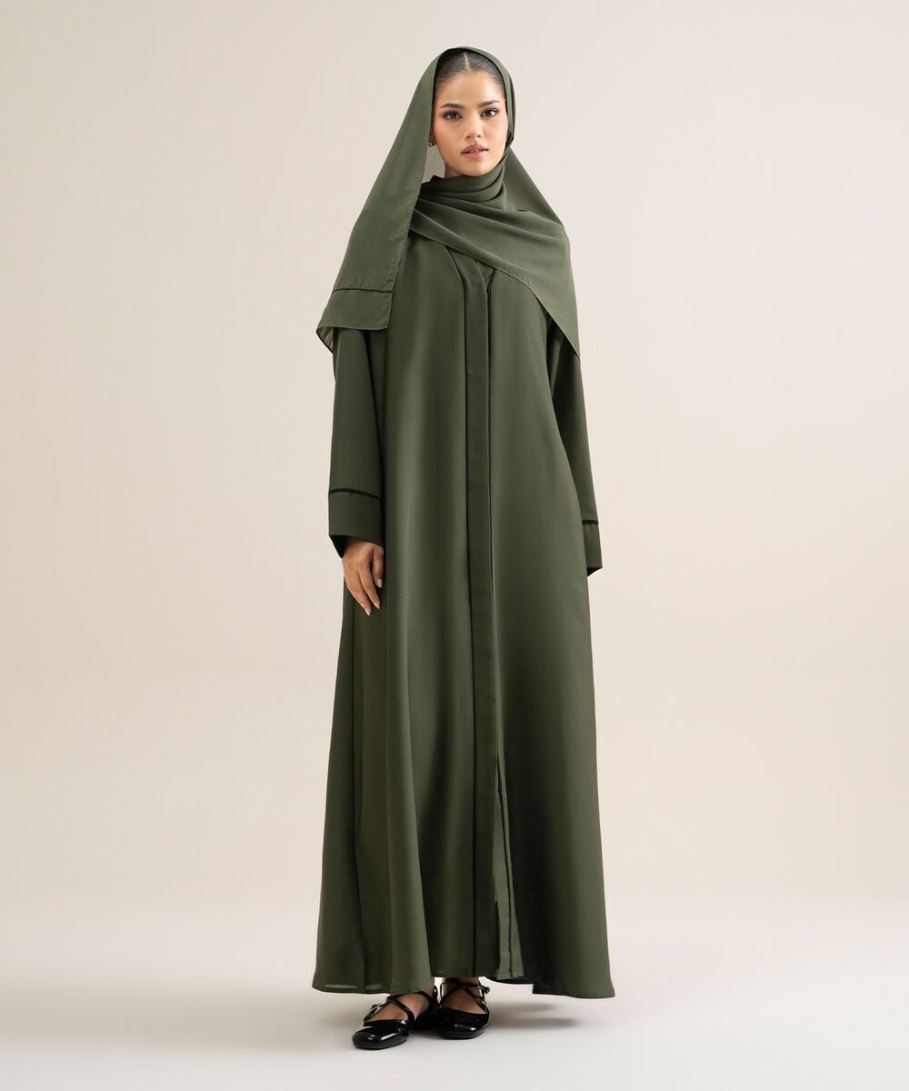 Raglan Abaya Set — Sapphire