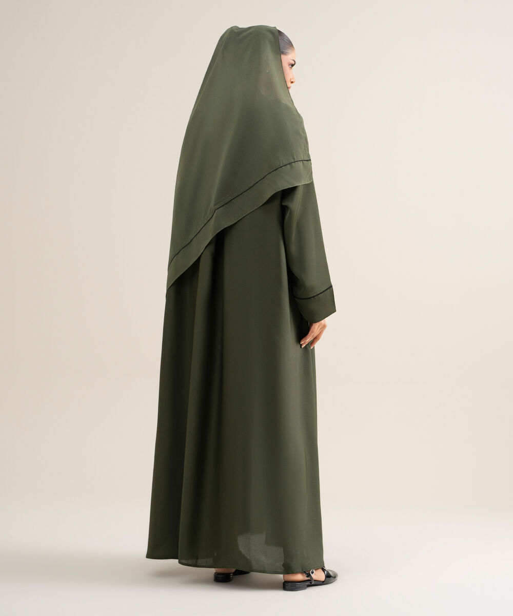 Raglan Abaya Set โ Sapphire view 3