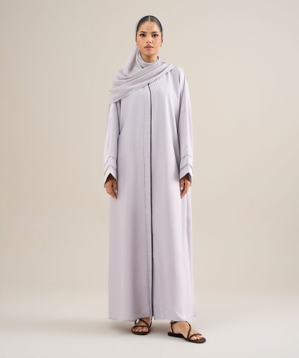 Kimono Abaya Set — Sapphire