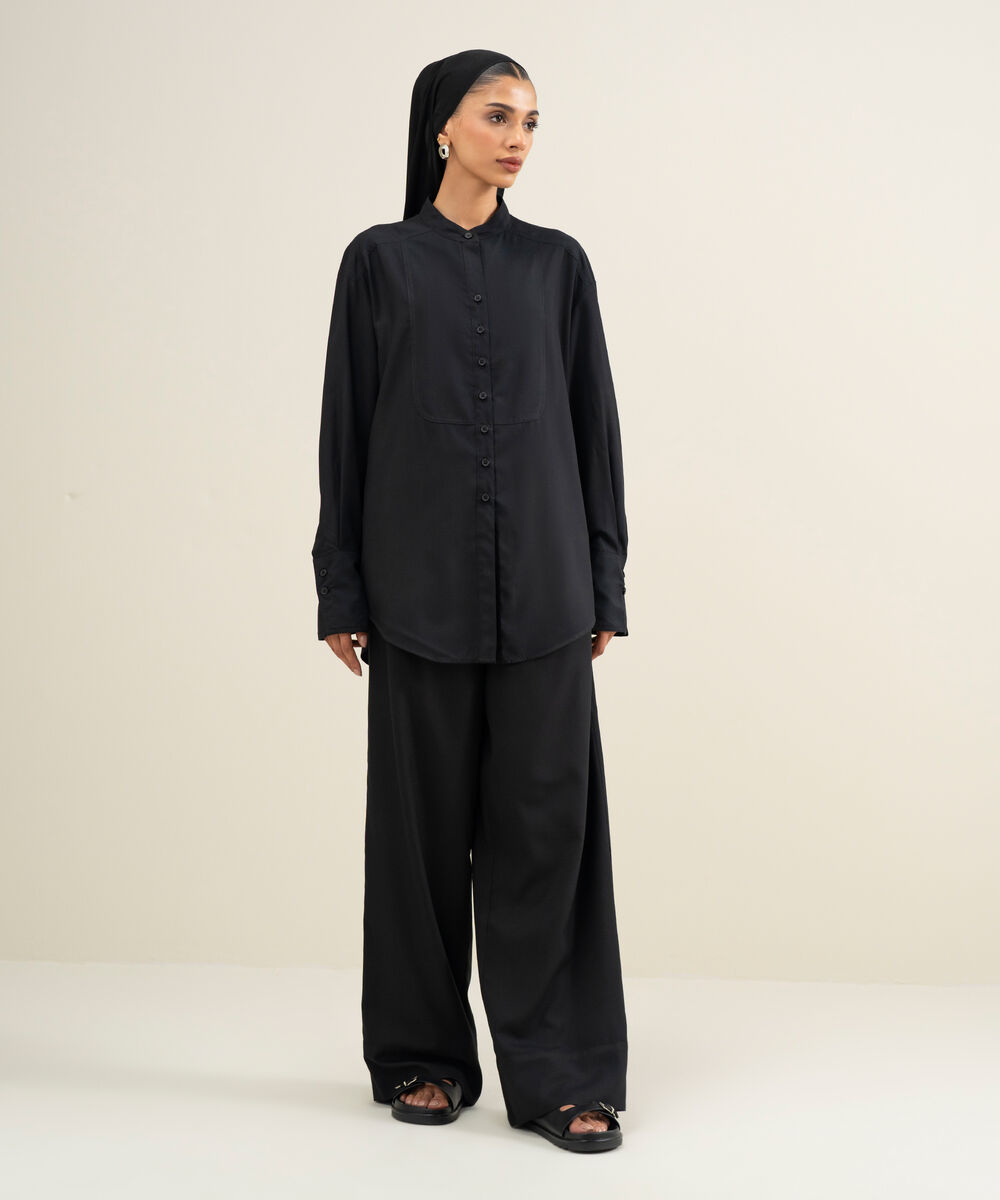 Button Down Top โ Sapphire view 3