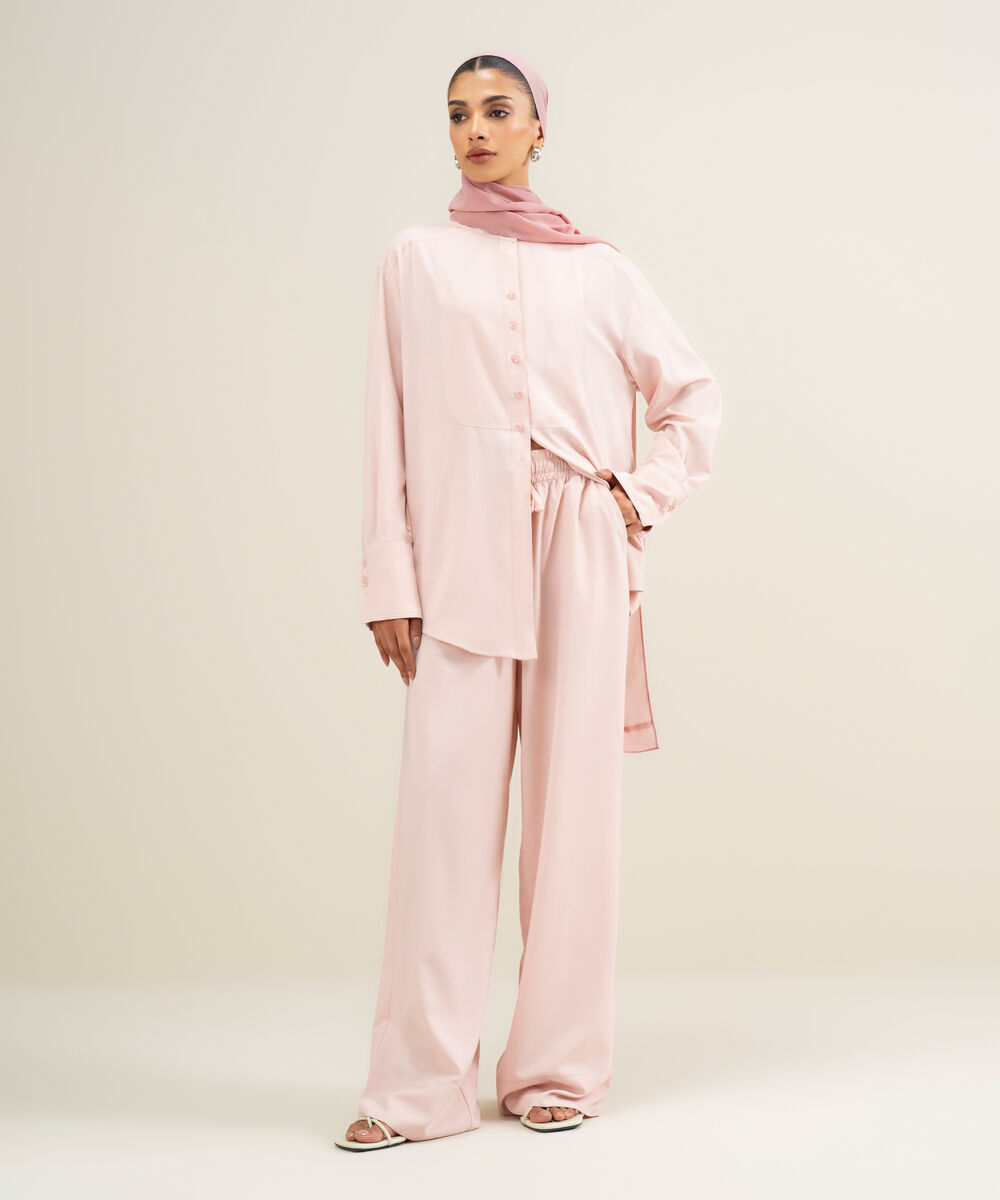 Button Down Top โ Sapphire view 3