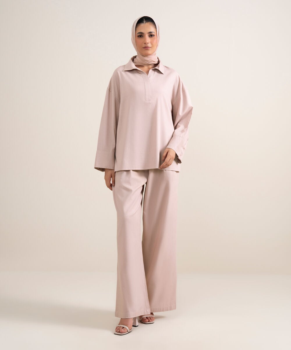 Loose-Fit Top โ Sapphire view 3