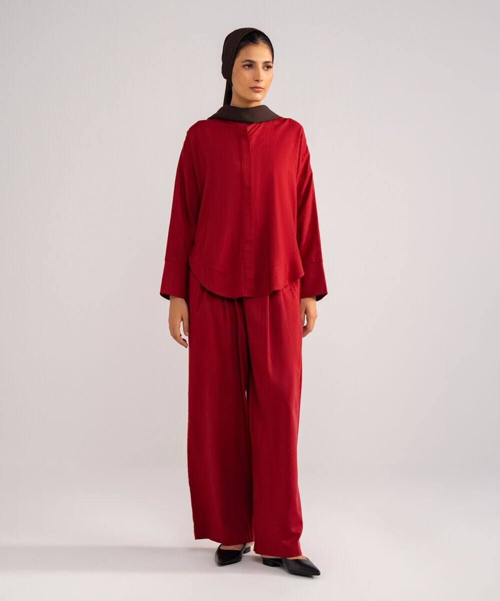 Relaxed Fit Button Down โ Sapphire view 3