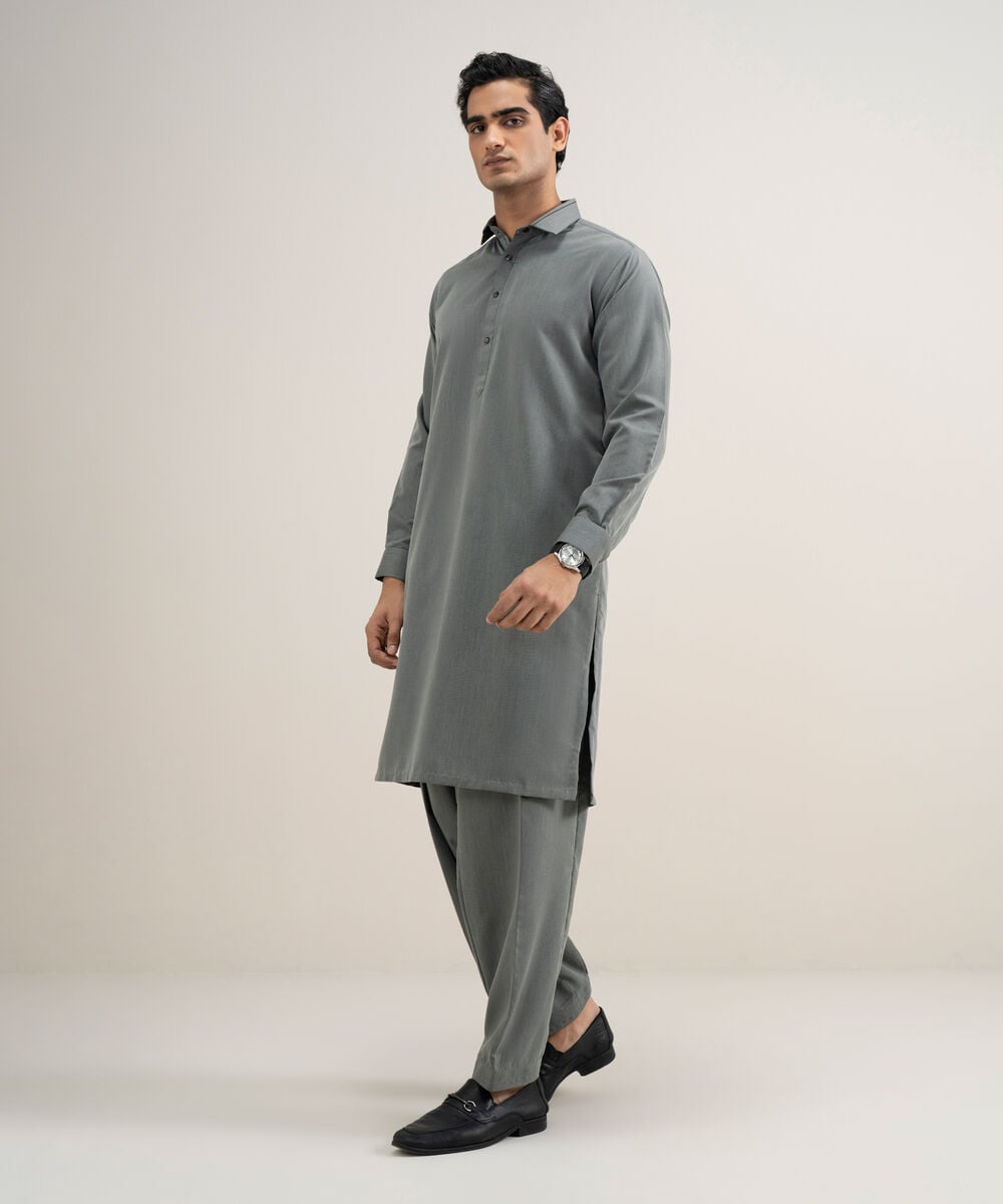 Luxury Wash & Wear Suit โ Sapphire view 3