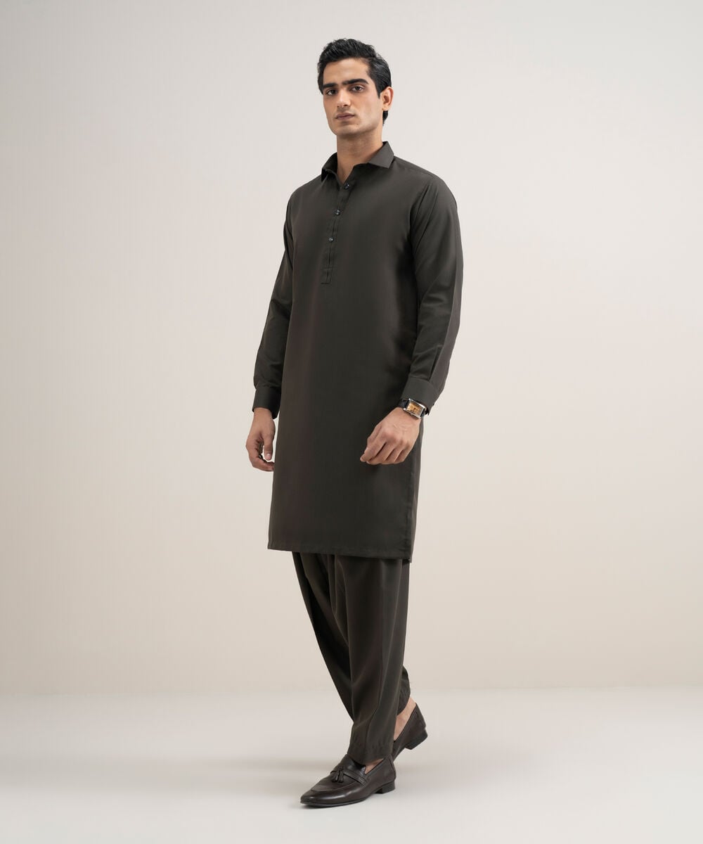 Luxury Wash & Wear Suit — Sapphire view 3