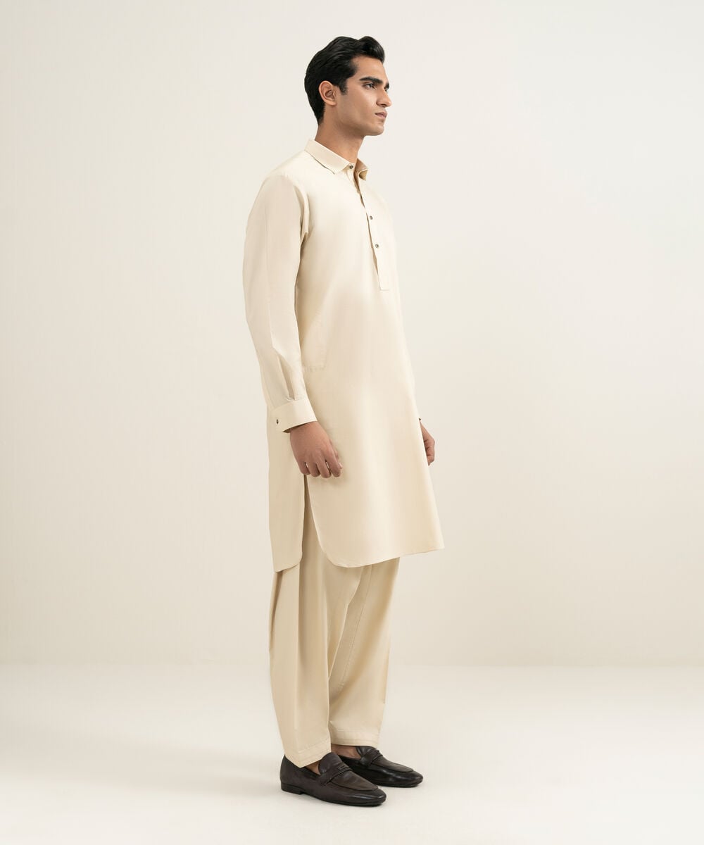 Premium Cotton Suit — Sapphire view 3